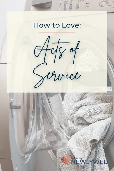 Helping with laundry chores