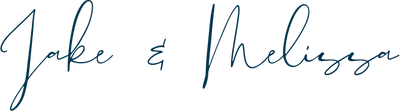 Jake and Melissa cursive signature